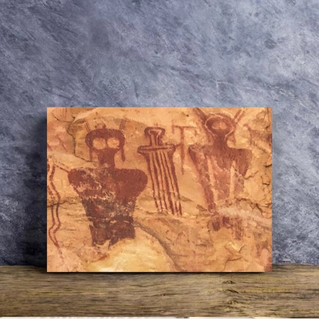 Lienzo "Los Antiguos", Pictograma de Sego Canyon Utah (Subido por el creador)