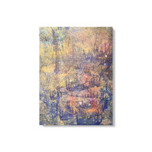 Los barcos con la imagen acrílica de la tormenta