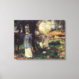 Lienzo Los bocetos de John Singer Sargent