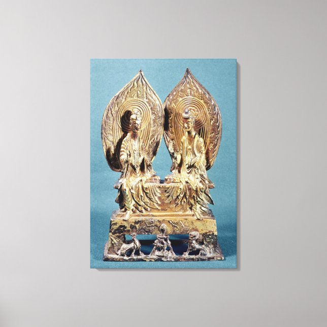 Lienzo Los Budas Prabhutaratna y Sakyamuni (Anverso)