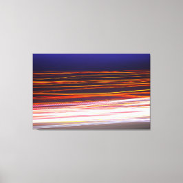 Lienzo Los caminos ligeros del tránsito por una carretera