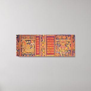 Lienzo Los catorce sueños de la reina Trisala