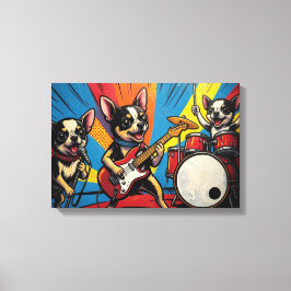 LIENZO LOS CHIHUAHUAS 5