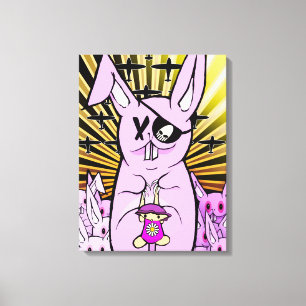 Lienzo Los conejos 2012