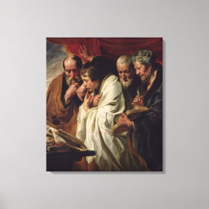 Lienzo Los cuatro evangelistas