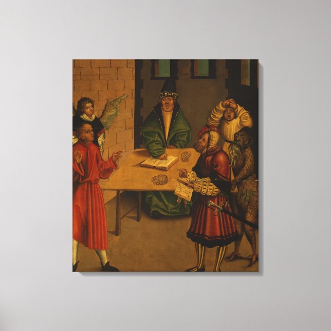 Lienzo Los Diez Mandamientos, 1516 (Anverso)