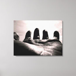 Lienzo Los dioses se alcanzan de la mano sanando el amor