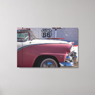 Lienzo Los E.E.U.U., Arizona, Williams. Rt. 66 ciudad,