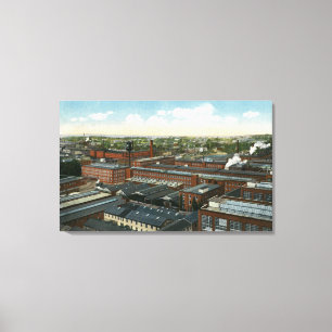 Lienzo Los edificios metálicos del Co del cartucho de la