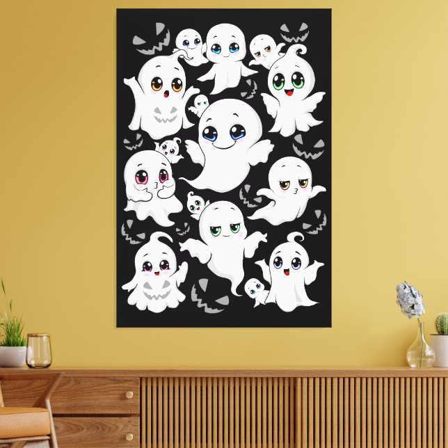 Lienzo Los fantasmas del bebé espantaron el humor de Hall (Insitu (Sala de estar))