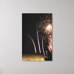 Lienzo Los fuegos artificiales encienden para arriba el