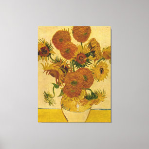 Lienzo Los girasoles de Vincent van Gogh, 1878