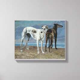 Lienzo Los Greyhounds del Comte de Choisel