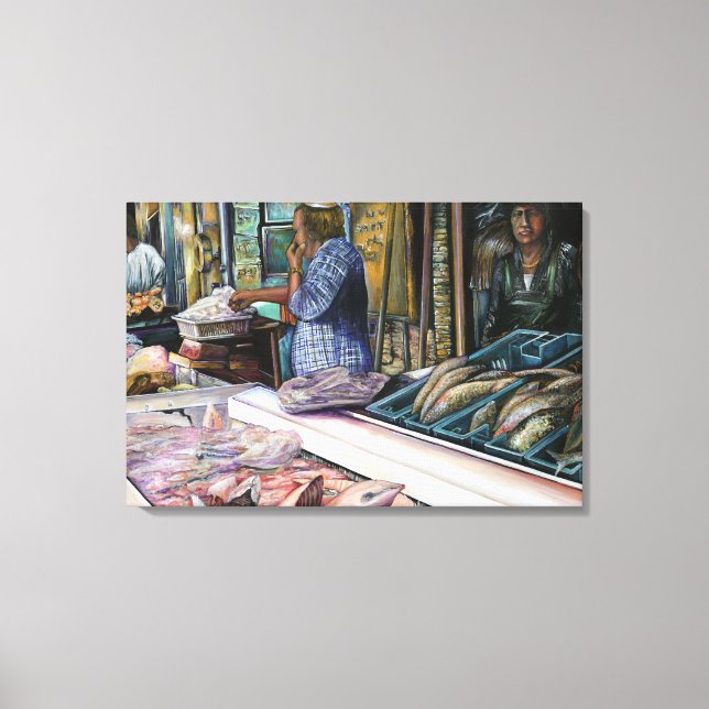 Lienzo Los Hombres De Los Regalos Del Desierto De La Jeru (Anverso)