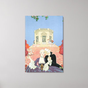 Lienzo Los Indolentes, el ilustracion para las "Fetes Gal