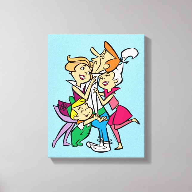 Lienzo Los Jetsons | Familia (Anverso)
