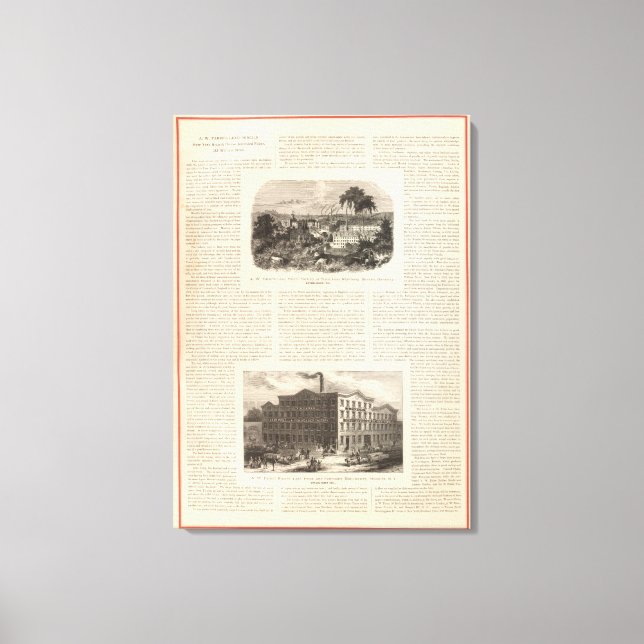 Lienzo Los lápices de plomo de AW Faber (Anverso)