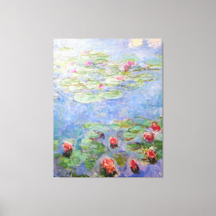 Lienzo Los lirios de agua de Claude Monet