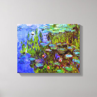 Lienzo Los lirios de agua de Claude Monet