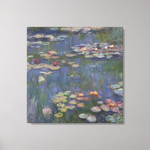 Lienzo Los lirios de agua de Claude Monet