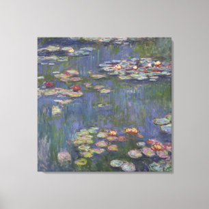 Lienzo Los lirios de agua de Claude Monet