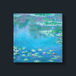 Lienzo Los lirios de agua de Claude Monet<br><div class="desc">Los lirios de agua de Claude Monet</div>