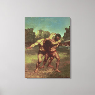 Lienzo Los luchadores, 1853