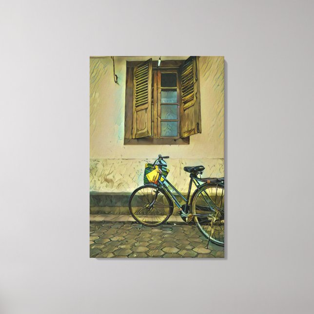 Lienzo Los mejores regalos para ciclistas (Anverso)