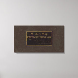 Lienzo Los militares de Kentucky, Tennessee trazan