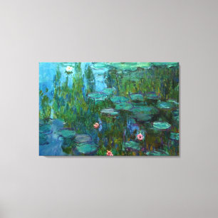 Lienzo Los ninféas de Claude Monet