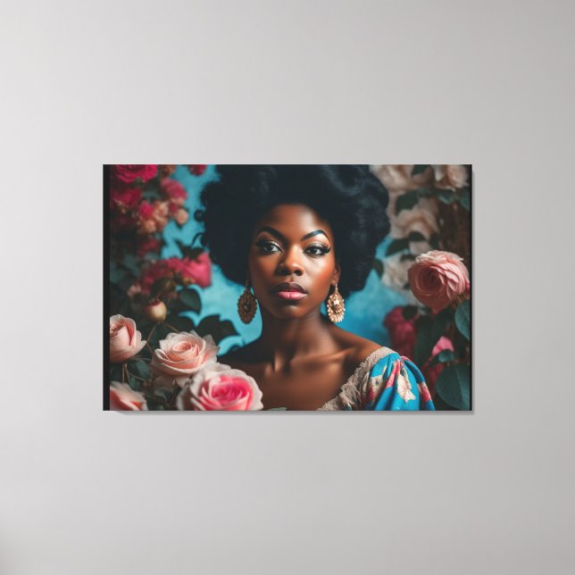 Lienzo Los nobles: La emperatriz Belinzia (Anverso)