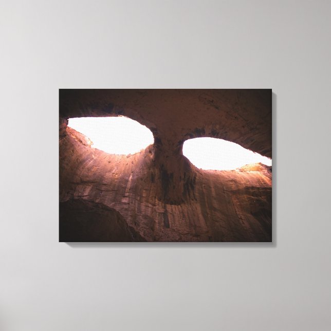 Lienzo Los ojos de Dios, la imagen de la naturaleza (Anverso)