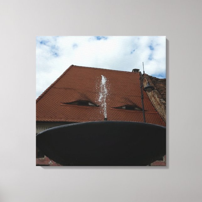 Lienzo Los ojos de la ciudad (Anverso)