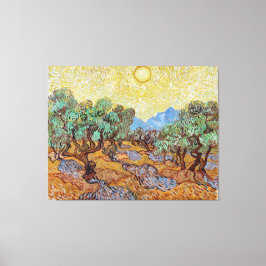Lienzo Los olivos de Vincent van Gogh
