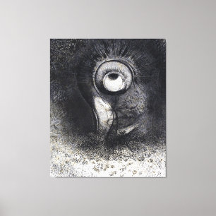 Lienzo Los orígenes dibujo de Odilon Redon