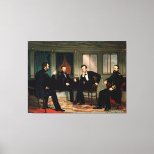 Lienzo Los pacificadores de George Peter Alexander Healy