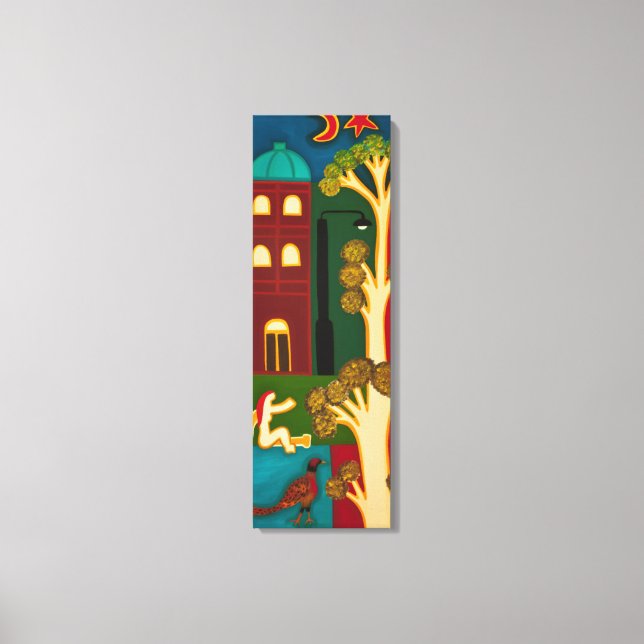 Lienzo Los pájaros del Bush de Shepherd 2009 (Anverso)