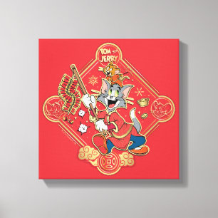 Lienzo Los petardos Tom y Jerry Lighting
