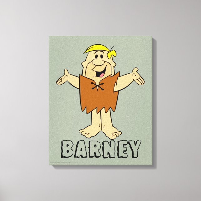 Lienzo Los Picapiedra | Barney Rubble (Anverso)
