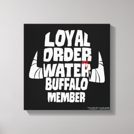 Lienzo Los Picapiedra | Miembro del Búfalo de Agua de Ord