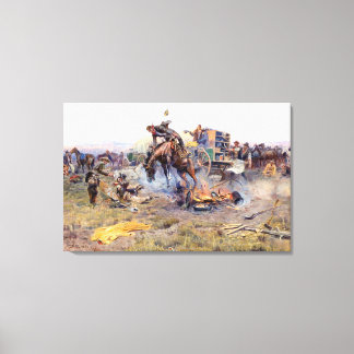 Lienzo Los problemas de un campamento Coco por Charles M.