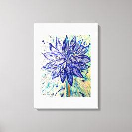 Lienzo Los raros Dahlia