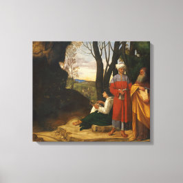 Lienzo Los tres filósofos (sabios) (de Giorgione)