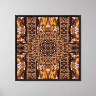 Lienzo Loto Dorado Tibetano 8