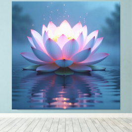 Lienzo „Lotus – Blüte der Reinheit und Erleuchtung“