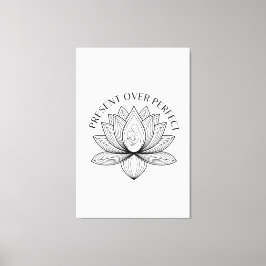 Lienzo Lotus Mother Child Present Mantra Art
