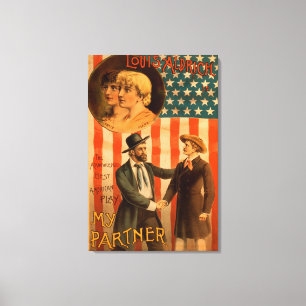 Lienzo Louis Aldrich en mi juego del Theatrical del socio