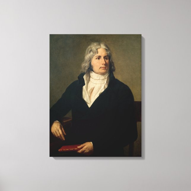 Lienzo Louis-Francois Bertin c.1803 (Anverso)