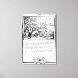 Lienzo Louis II de Borbón Príncipe de Conde con