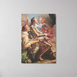 Lienzo Louis XIII que dedica la iglesia de Notre-Dame